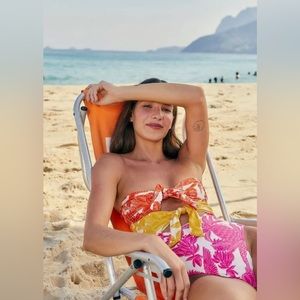 FARM Rio Multicolor One Piece Swimsuit